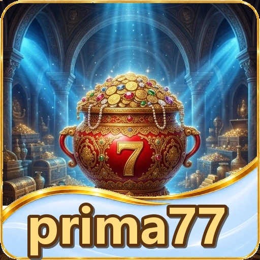 Cuplikan layar beranda aplikasi prima77 di ponsel Android